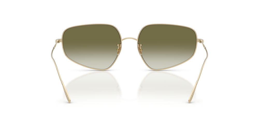 Oliver Peoples Eylla with Gold frame and Green lenses - image 5