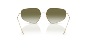 Oliver Peoples Eylla with Gold frame and Green lenses - image 5