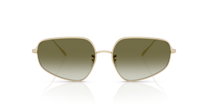 Oliver Peoples Eylla with Gold frame and Green lenses - image 2