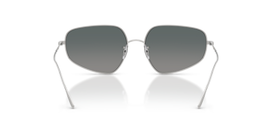 Oliver Peoples Eylla avec une monture Argent et des verres Gris - L'image 5