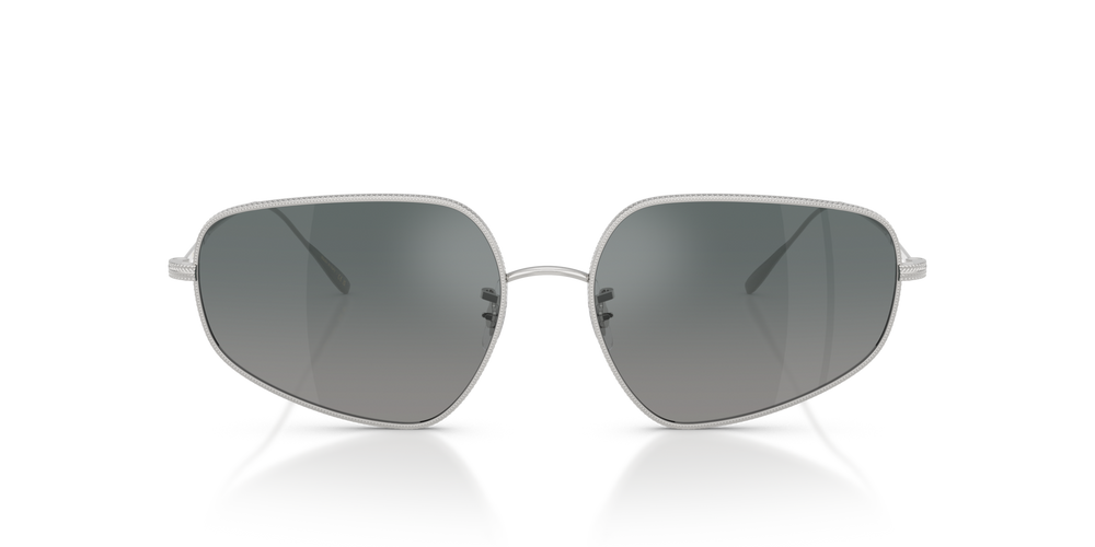 Oliver Peoples Eylla con montura Plateado y lentes Gris - imagen 2
