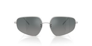 Oliver Peoples Eylla con montura Plateado y lentes Gris - imagen 2