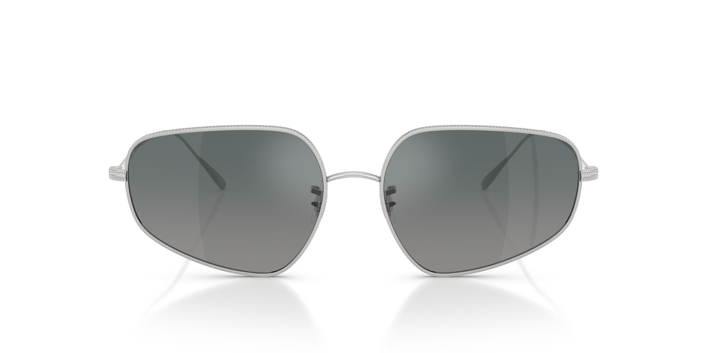 Sie Oliver Peoples Eylla mit Silber Gestell und Grau Gläsern - Das Bild 2