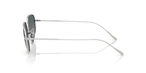 Oliver Peoples Eylla avec une monture Argent et des verres Gris - L'image 4