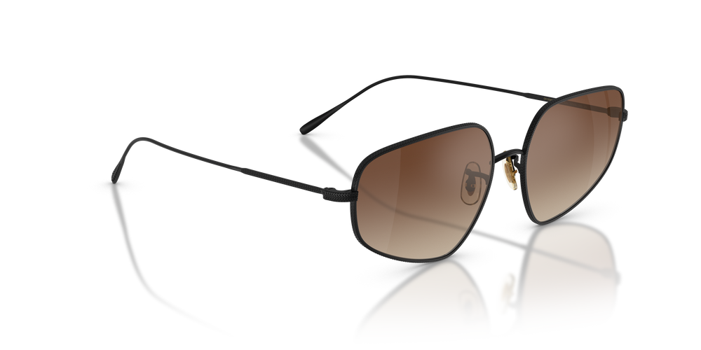Oliver Peoples Eylla con montatura Nero Opaco e lenti  Marrone - L'immagine 3