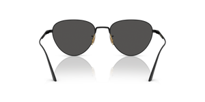 Oliver Peoples 1991C con montatura Nero Opaco e lenti  Grigio - L'immagine 5
