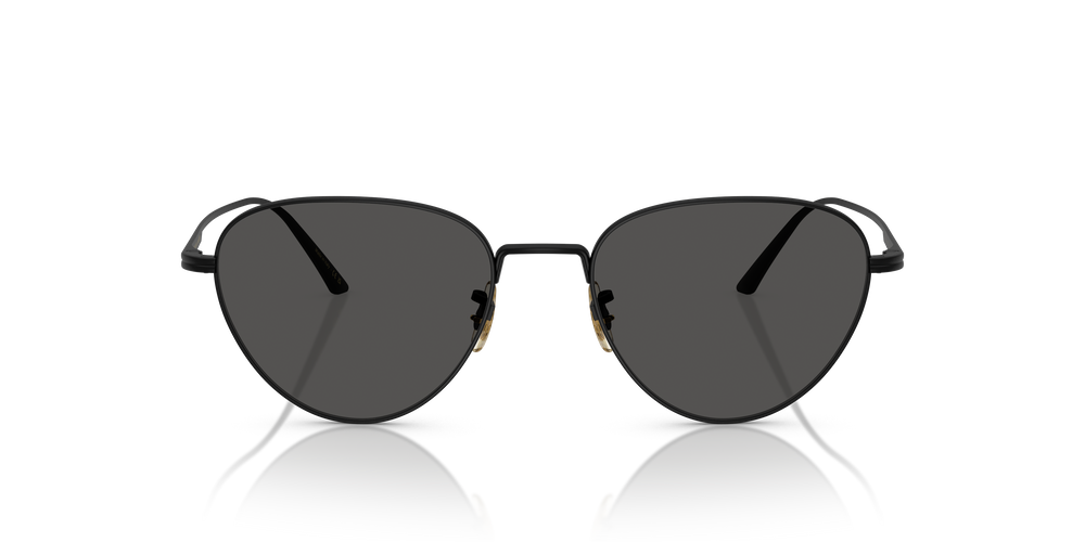 Oliver Peoples 1991C con montatura Nero Opaco e lenti  Grigio - L'immagine 2
