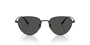 Oliver Peoples 1991C con montatura Nero Opaco e lenti  Grigio - L'immagine 2