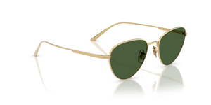 Oliver Peoples 1991C with Gold frame and Green lenses - image 3