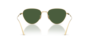 Oliver Peoples 1991C with Gold frame and Green lenses - image 5