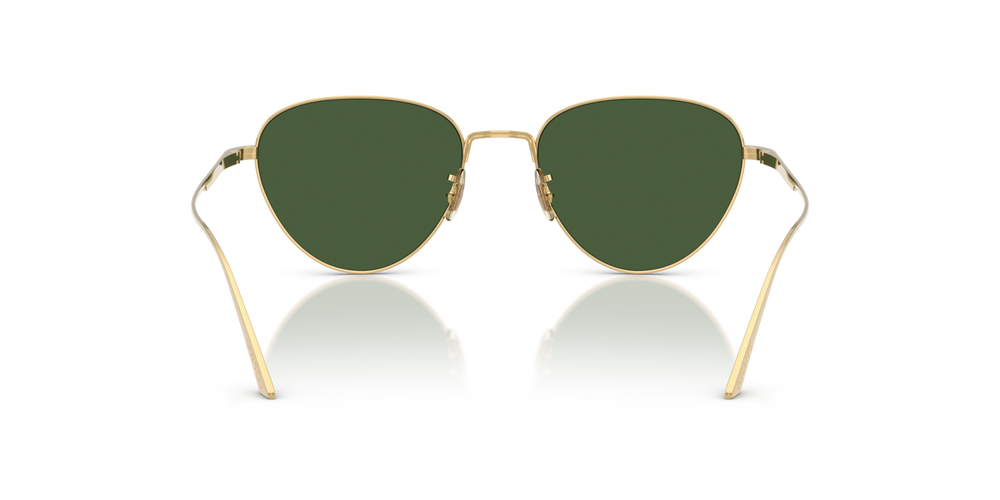 Oliver Peoples 1991C、ゴールドフレーム、グリーンレンズ - 画像 5