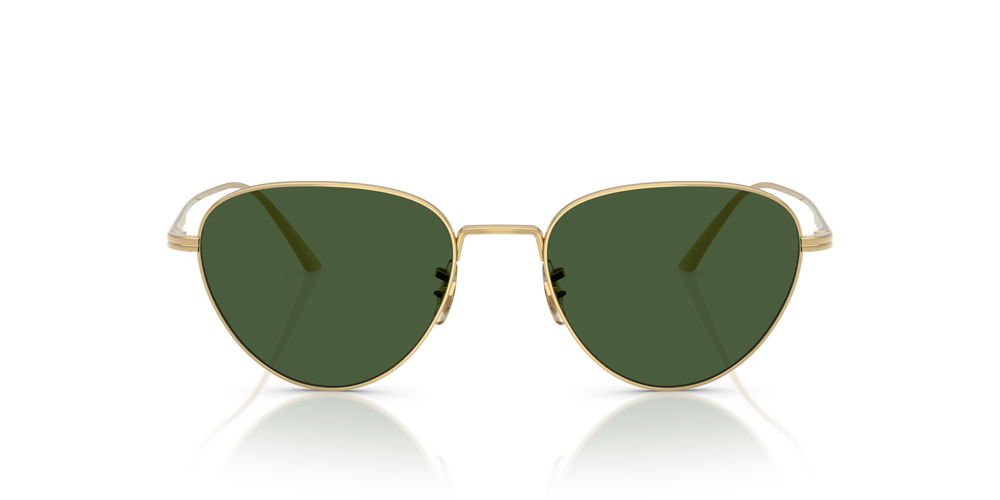 Oliver Peoples 1991C with Gold frame and Green lenses - image 2