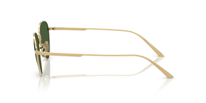 Sie Oliver Peoples 1991C mit Gold Gestell und Grün Gläsern - Bild 4
