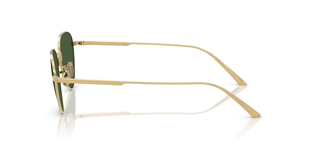 Oliver Peoples 1991C with Gold frame and Green lenses - image 4