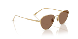 Oliver Peoples 1991C with Gold frame and Brown lenses - image 3