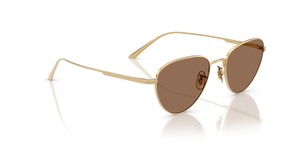 Oliver Peoples 1991C with Gold frame and Brown lenses - Image 3