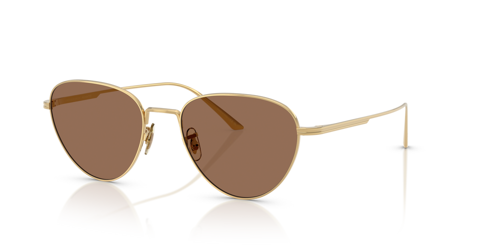 Oliver Peoples 1991C with Gold frame and Brown lenses - image 3