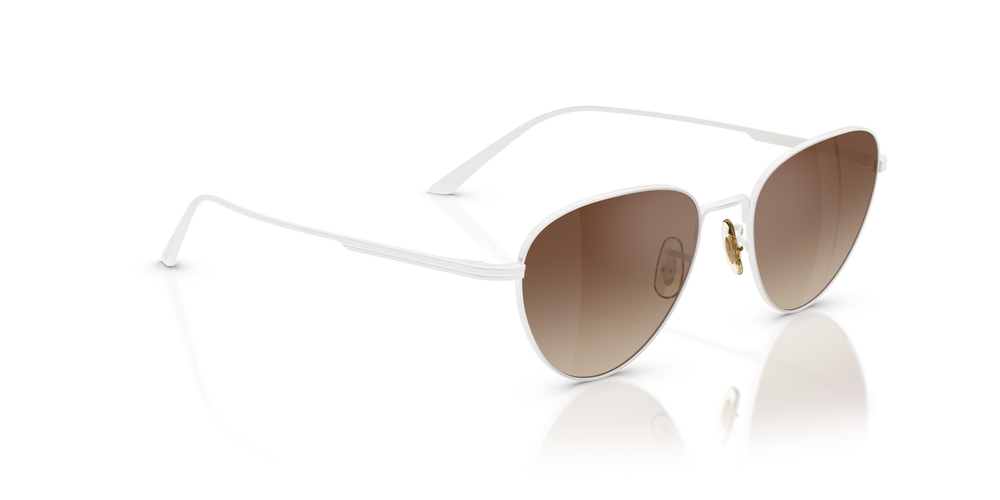 Oliver Peoples 1991C with White frame and Brown lenses - image 3