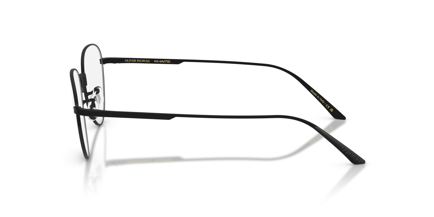 Oliver Peoples 1991RX with Matte Black frame - Image Khaite Temple