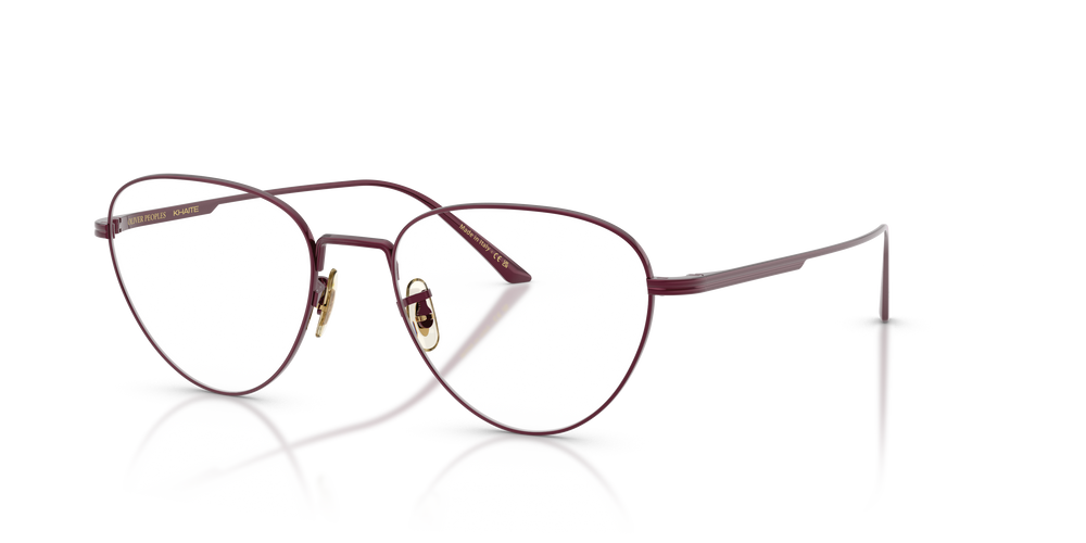 Oliver Peoples 1991RX con montura Rojo burdeos satinado - El 1
