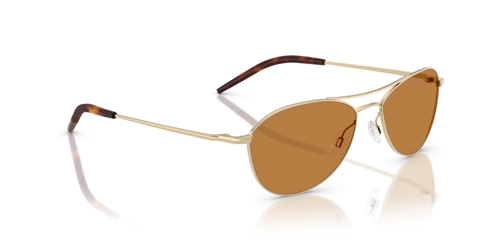 Oliver Peoples Aero II with Gold frame and Brown lenses - image 3