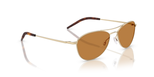 Oliver Peoples Aero II with Gold frame and Brown lenses - image 3