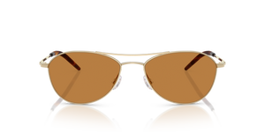 Oliver Peoples Aero II with Gold frame and Brown lenses - image 2
