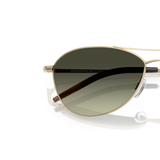 Oliver Peoples Aero II with Gold frame and Green lenses - Variant