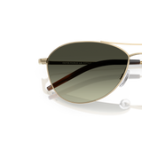 Oliver Peoples Aero II con montatura Oro e lenti  Verde - Variant