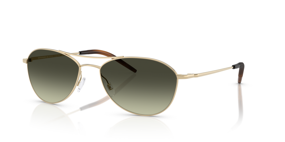 Sie Oliver Peoples Aero II mit Gold Gestell und Grün Gläsern - bild 3