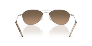 Oliver Peoples Aero II with Silver frame and Brown lenses - image 5
