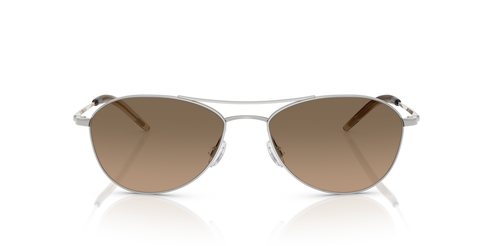 Sie Oliver Peoples Aero II mit Silber Gestell und Braun Gläsern - bild 2