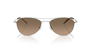 Oliver Peoples Aero II con montatura Argento e lenti  Marrone - L'immagine 2