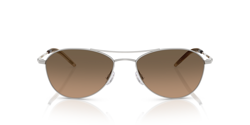 Oliver Peoples Aero II with Silver frame and Brown lenses - image 2