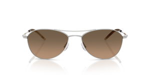 Oliver Peoples Aero II with Silver frame and Brown lenses - image 2