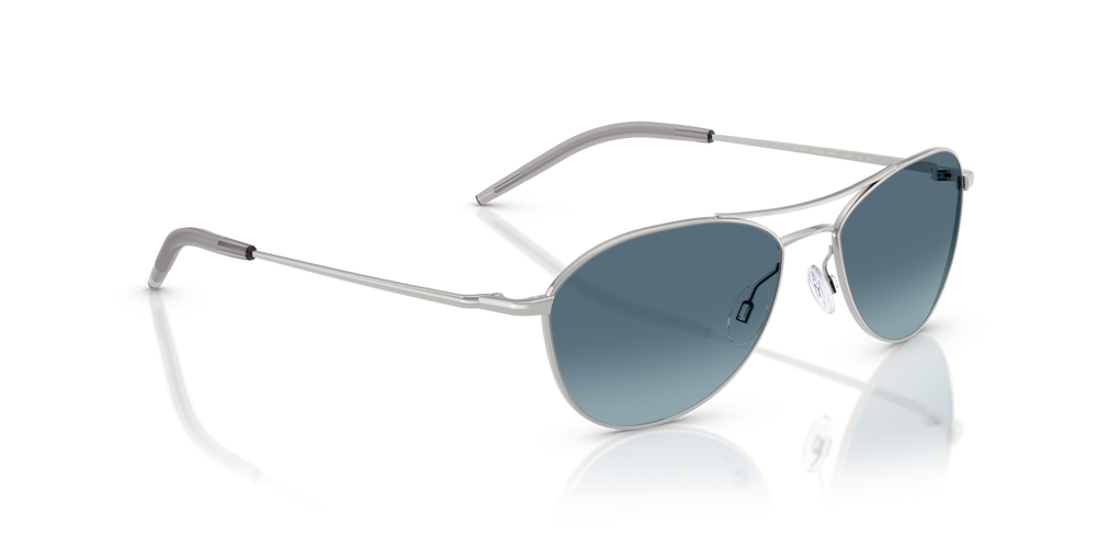 Oliver Peoples Aero II con montatura Argento e lenti  Blu - immagine 3