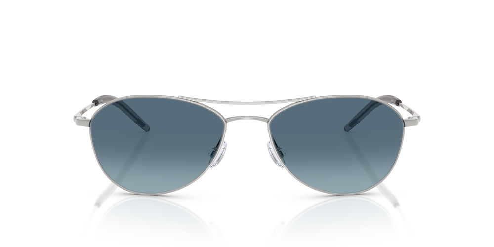Oliver Peoples Aero II con montatura Argento e lenti  Blu - immagine 2