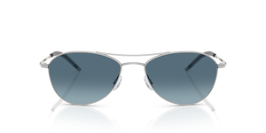 Oliver Peoples Aero II con montatura Argento e lenti  Blu - immagine 2