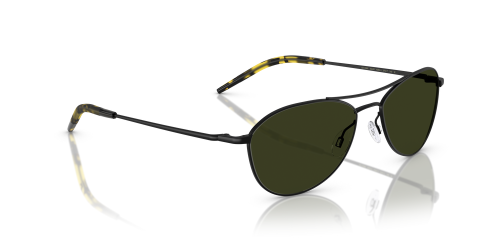 Oliver Peoples Aero II with Matte Black frame and Green lenses - Image 3