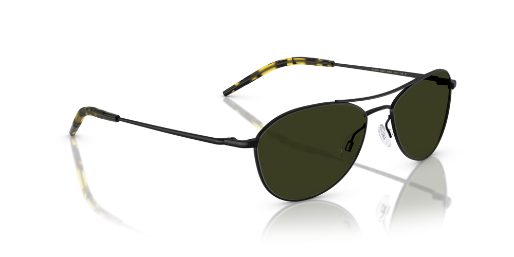 Oliver Peoples Aero II con montatura Nero Opaco e lenti  Verde - immagine 3