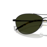 Oliver Peoples Aero II with Matte Black frame and Green lenses - Variant