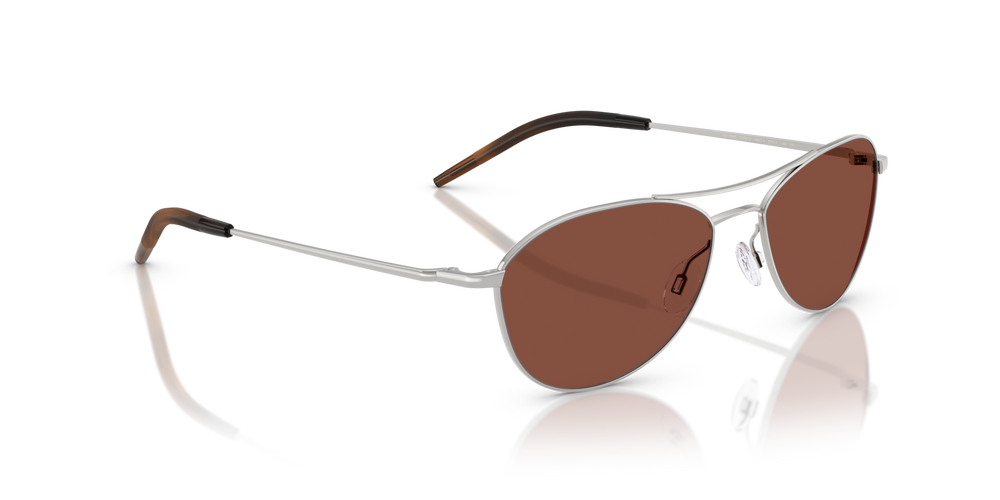 Oliver Peoples Aero II - 18k Gold Plated avec une monture Plaqué or blanc 18k et des verres Rouge - image 3
