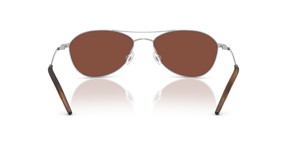 Oliver Peoples Aero II - 18k Gold Plated con montatura 18k White Gold Plated e lenti  Rosso - L'immagine 5