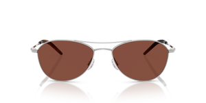 Oliver Peoples Aero II - 18k Gold Plated con montatura 18k White Gold Plated e lenti  Rosso - L'immagine 2