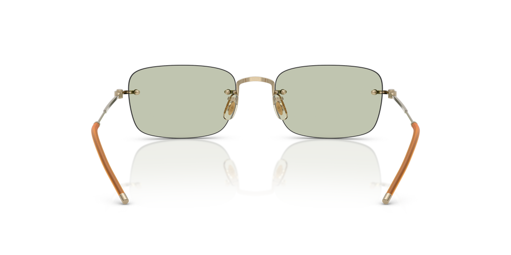 Oliver Peoples TK-10 の ゴールド フレーム - 画像5