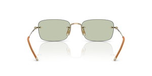 Oliver Peoples TK-10 の ゴールド フレーム - 画像5