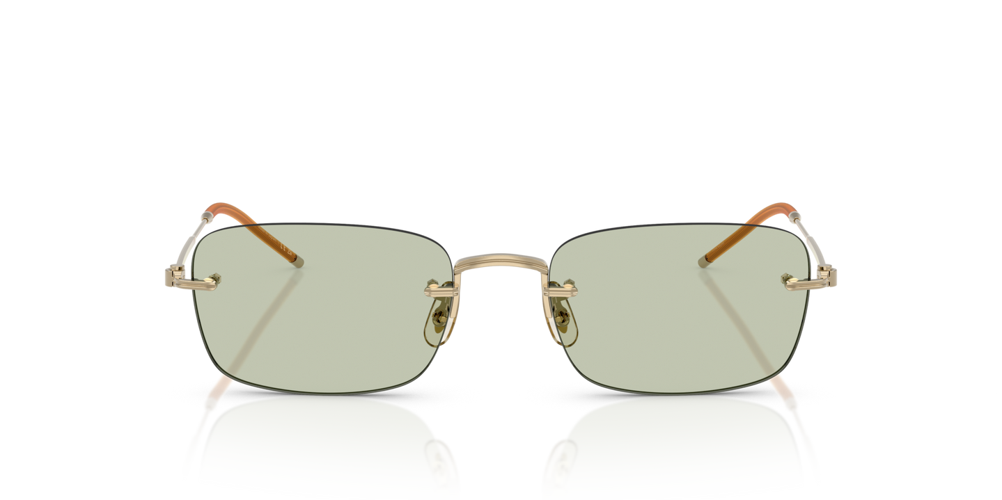 Oliver Peoples TK-10 con montatura Oro - Immagine Materiale