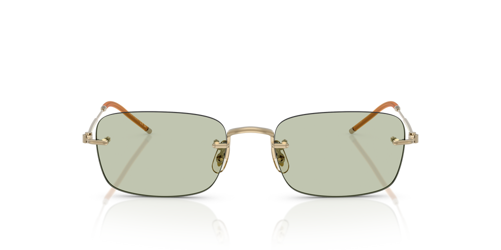 Oliver Peoples TK-10 の ゴールド フレーム - 画像2