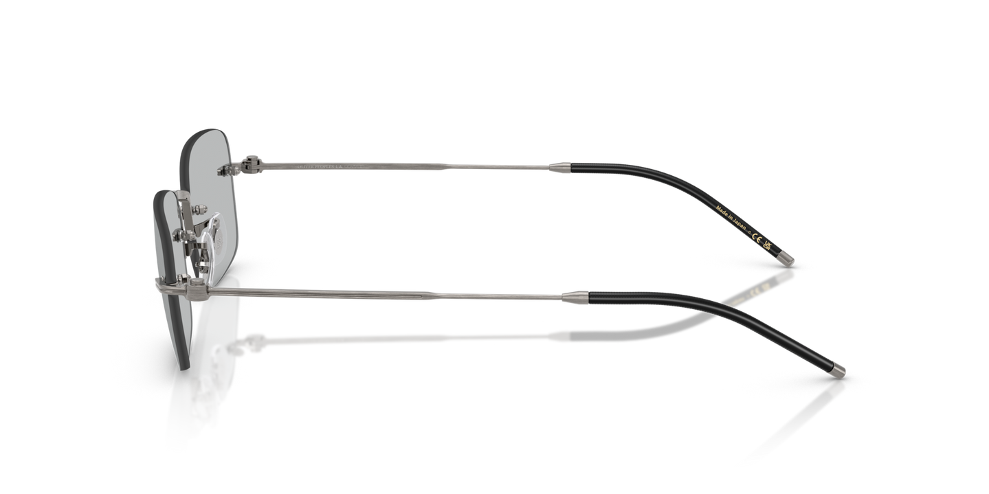 Oliver Peoples TK-10 mit Zinn Gestell - Bild Charakteristisches Scharnierdetail