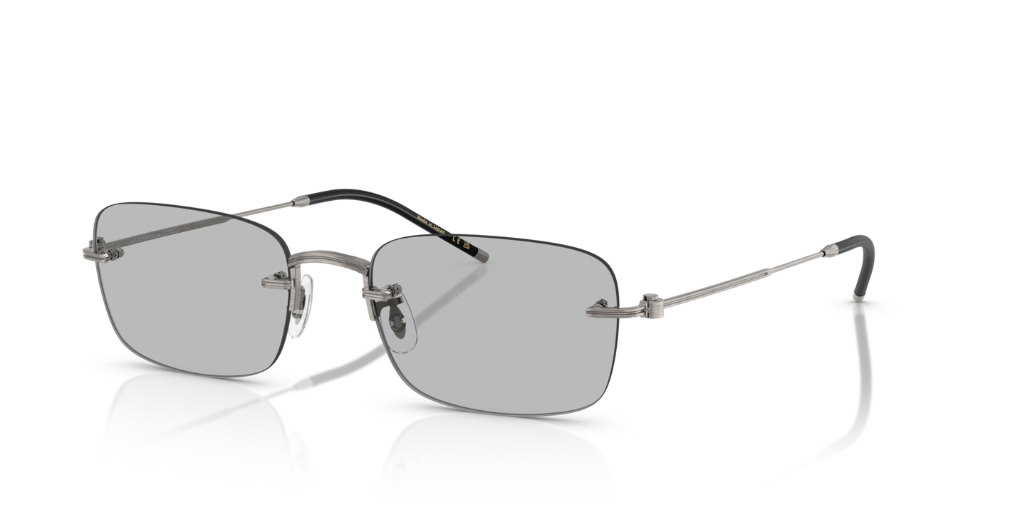 Oliver Peoples TK-10 avec monture Étain - Image Plaquettes de nez